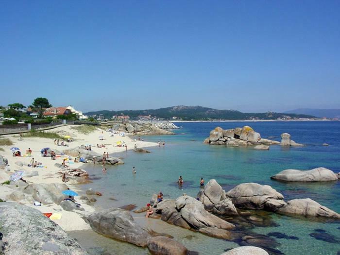 Apartamento A Canteira O Grove Dış mekan fotoğraf